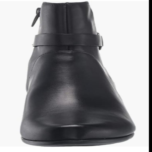 NEW Clarks Womens Leather Un Damson Mid Ankle Boot Sz 10 black - Picture 9 of 10